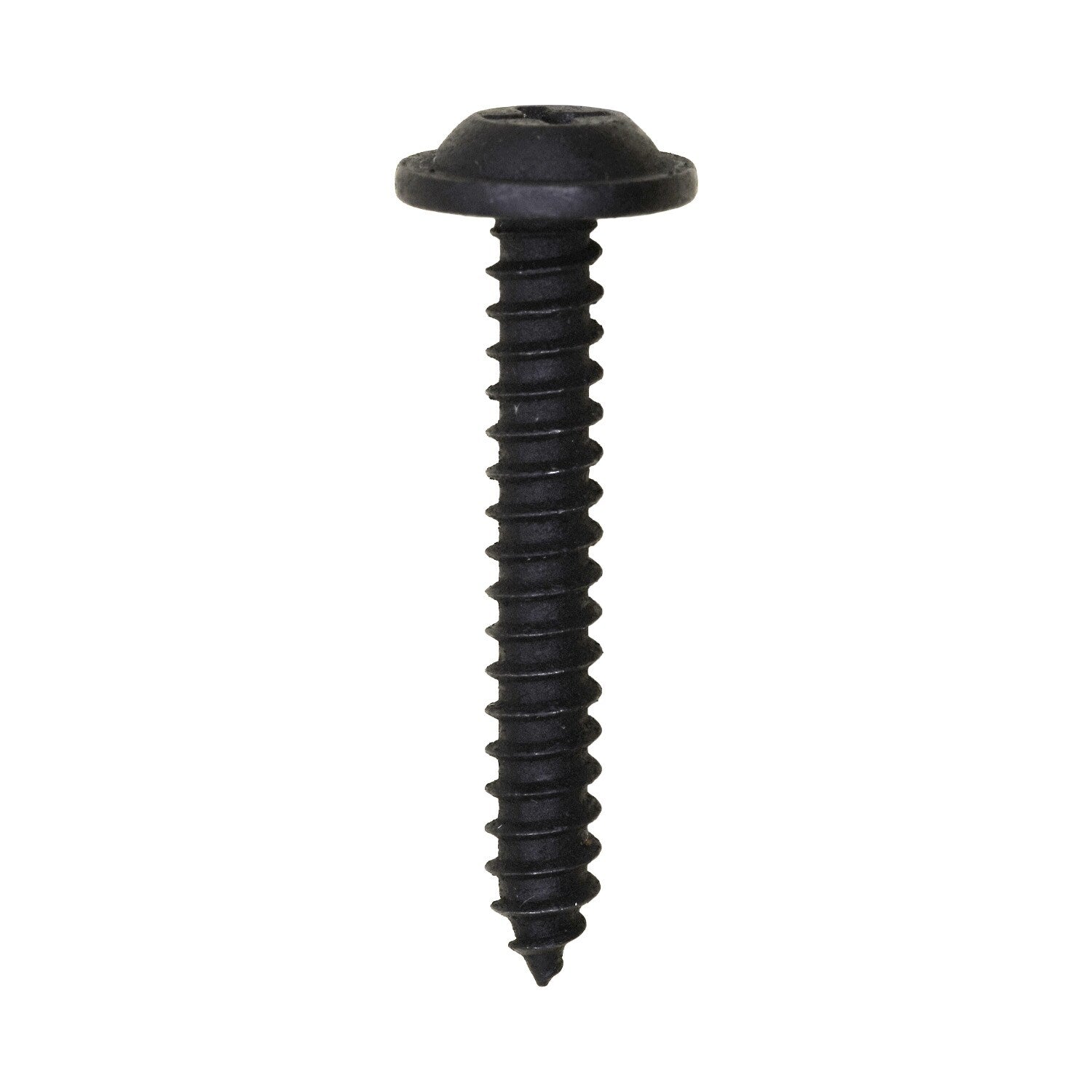 Auveco No. 12955 Phillips .Flat Washer Head T.S.#10 X 1-1/4" Black, Quantity - 50