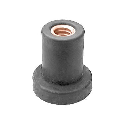 Auveco # 13010 Well Nut 1/4"-20 Threads.740 Head Diameter Qty 10.