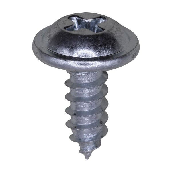 Auveco No. 13027 Phillips Flat Top Washer Head Tapping Screw #10 X 1/2