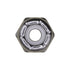Auveco No. 13239 6-32 Nylon Lock Nut 18-8 Stainless Steel, Quantity - 50