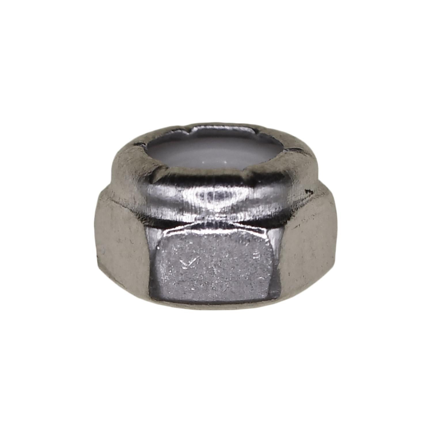 Auveco # 13241 10-24 Nylon Insert Lock Nut 18-8 Stainless Steel. Qty 50.
