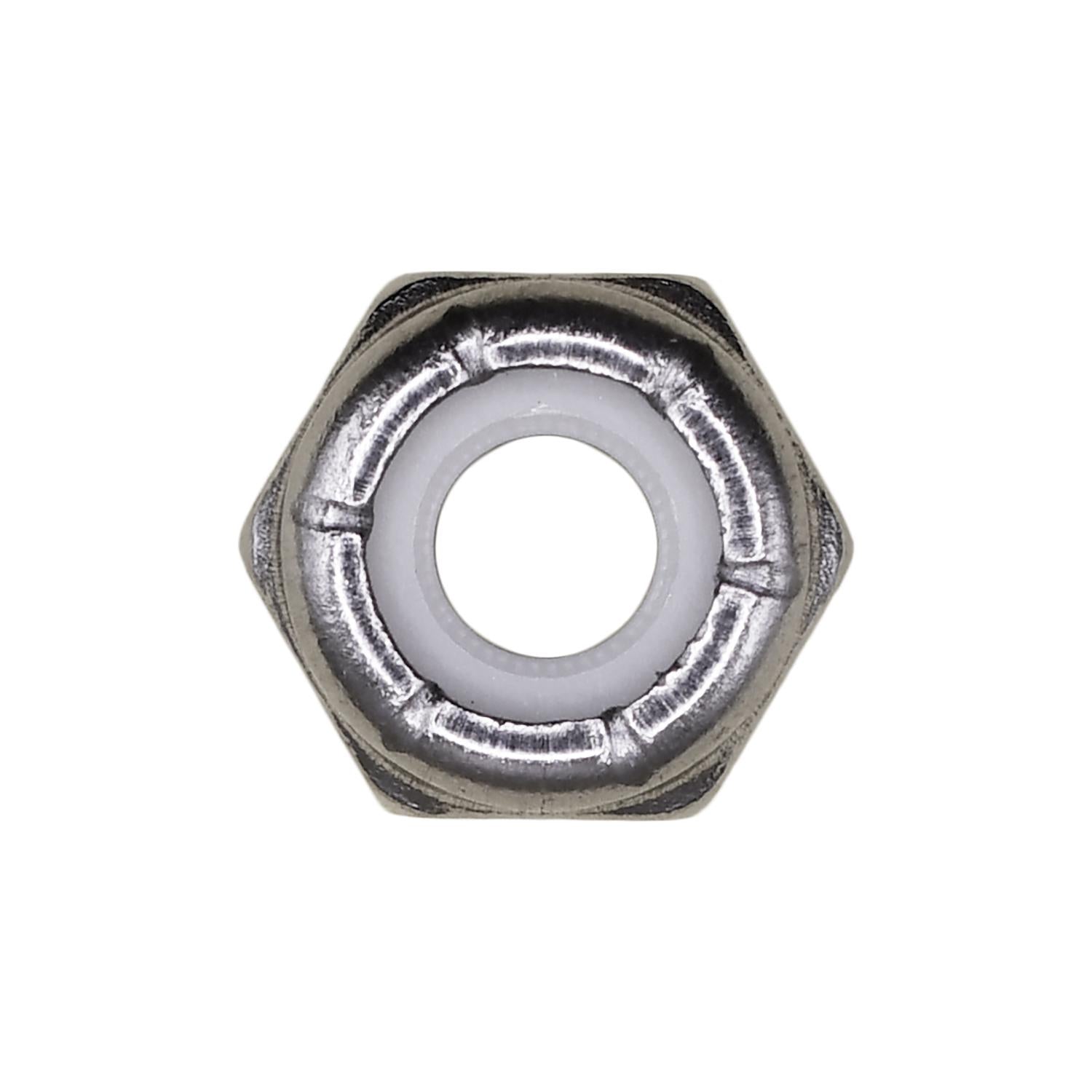 Auveco No. 13241 10-24 Nylon Insert Lock Nut 18-8 Stainle, Quantity - 50