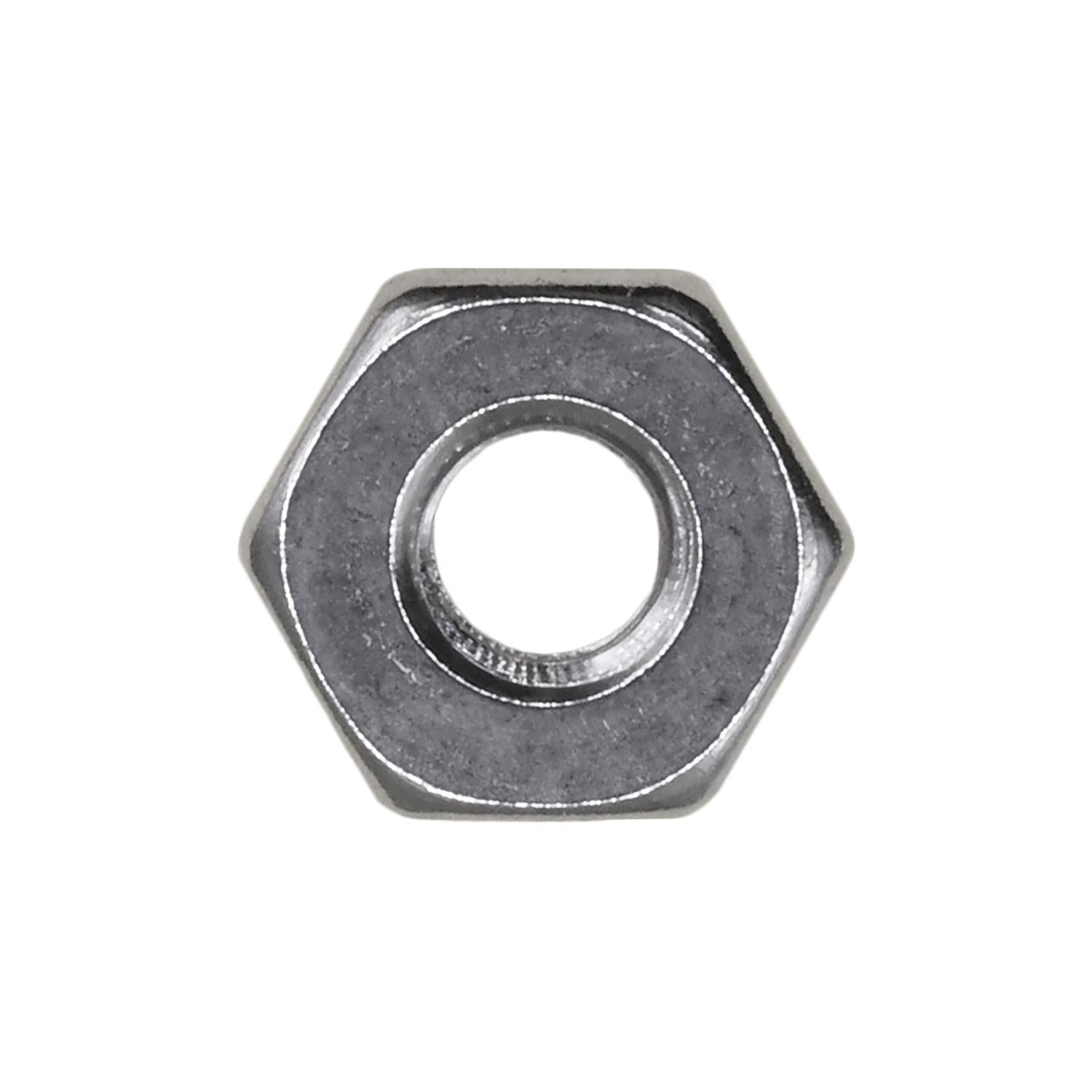 Auveco No. 13262 10-24 Hex Machine Screw Nut 18-8 Stainless, Quantity - 100