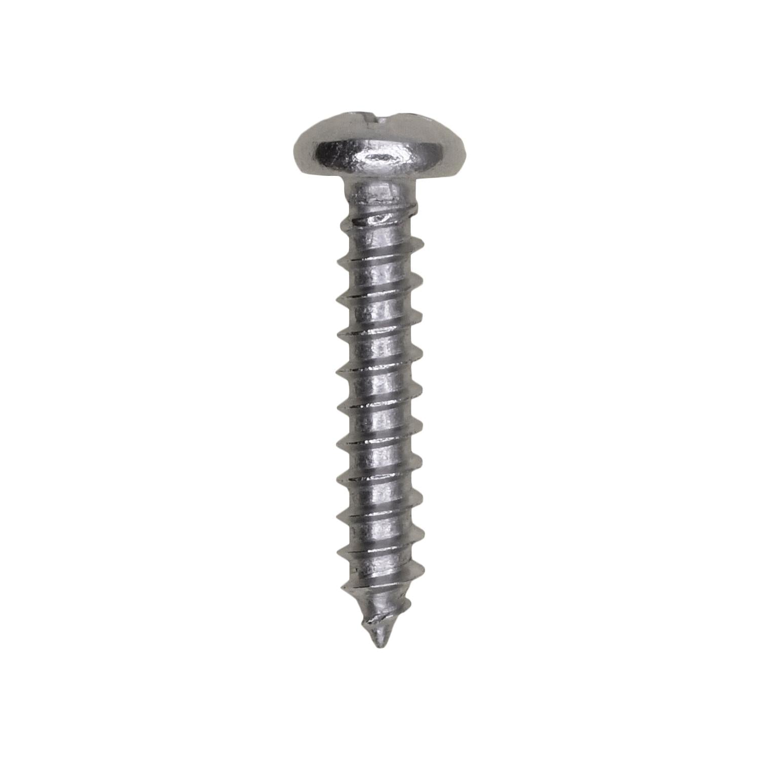 Auveco No. 13266 6 X 3/4" Phillips Pan Head Tapping Screw 18-8 Stainless Steel, Quantity - 100