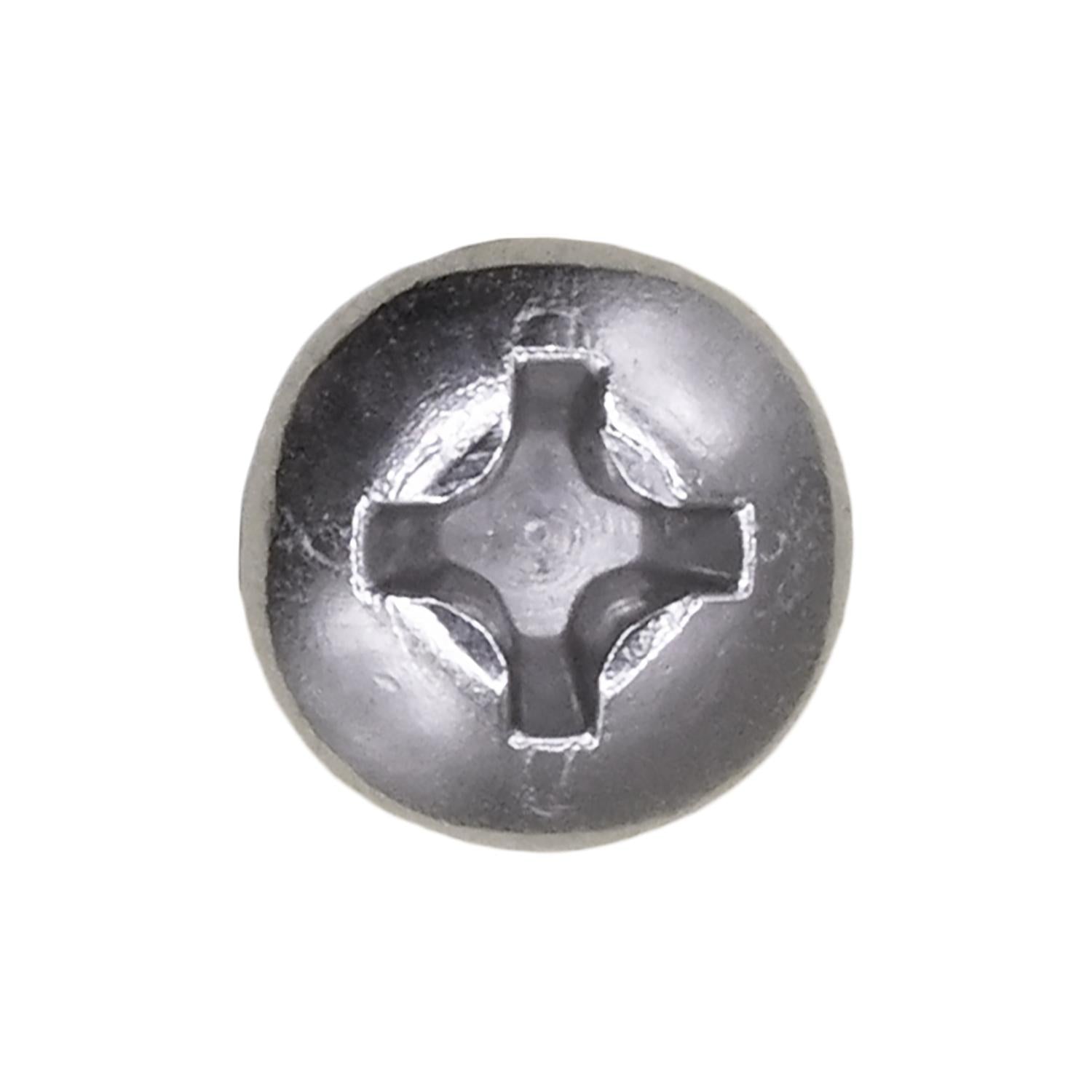 Auveco No. 13266 6 X 3/4" Phillips Pan Head Tapping Screw 18-8 Stainless Steel, Quantity - 100