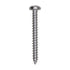 Auveco No. 13268 6 X 1-1/4" Phillips Pan Head Tapping Screw 18-8 Stainless Steel, Quantity - 100