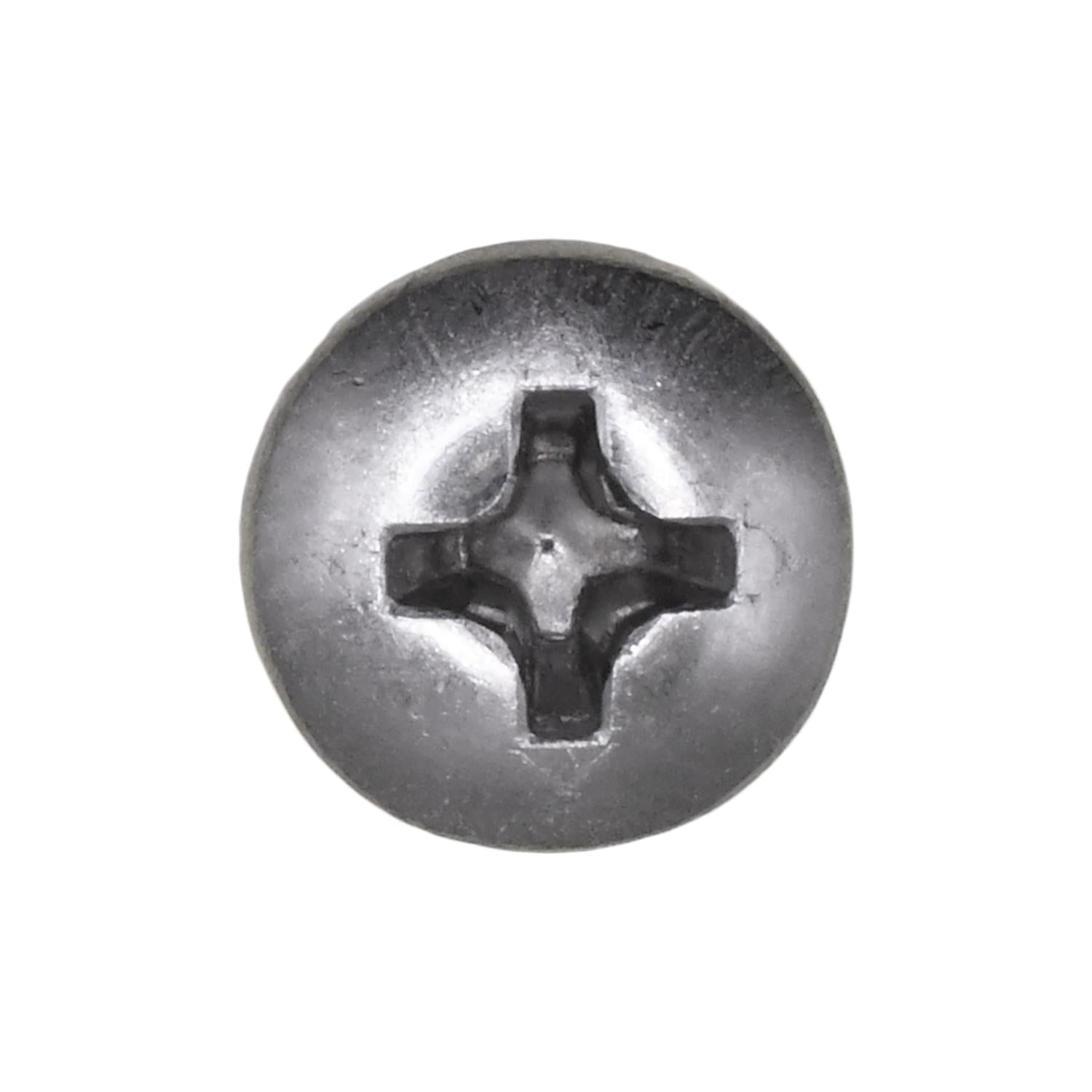Auveco No. 13273 8 X 1-1/2" Phillips Pan Head Tapping Screw 18-8 Stainless Steel, Quantity - 25