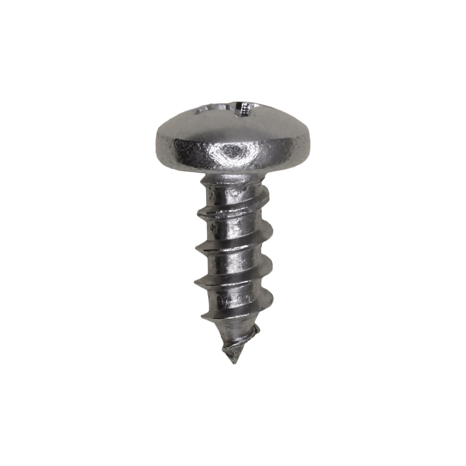 Auveco No. 13274 10 X 1/2" Phillips Pan Head Tapping Screw 18-8, Quantity - 100
