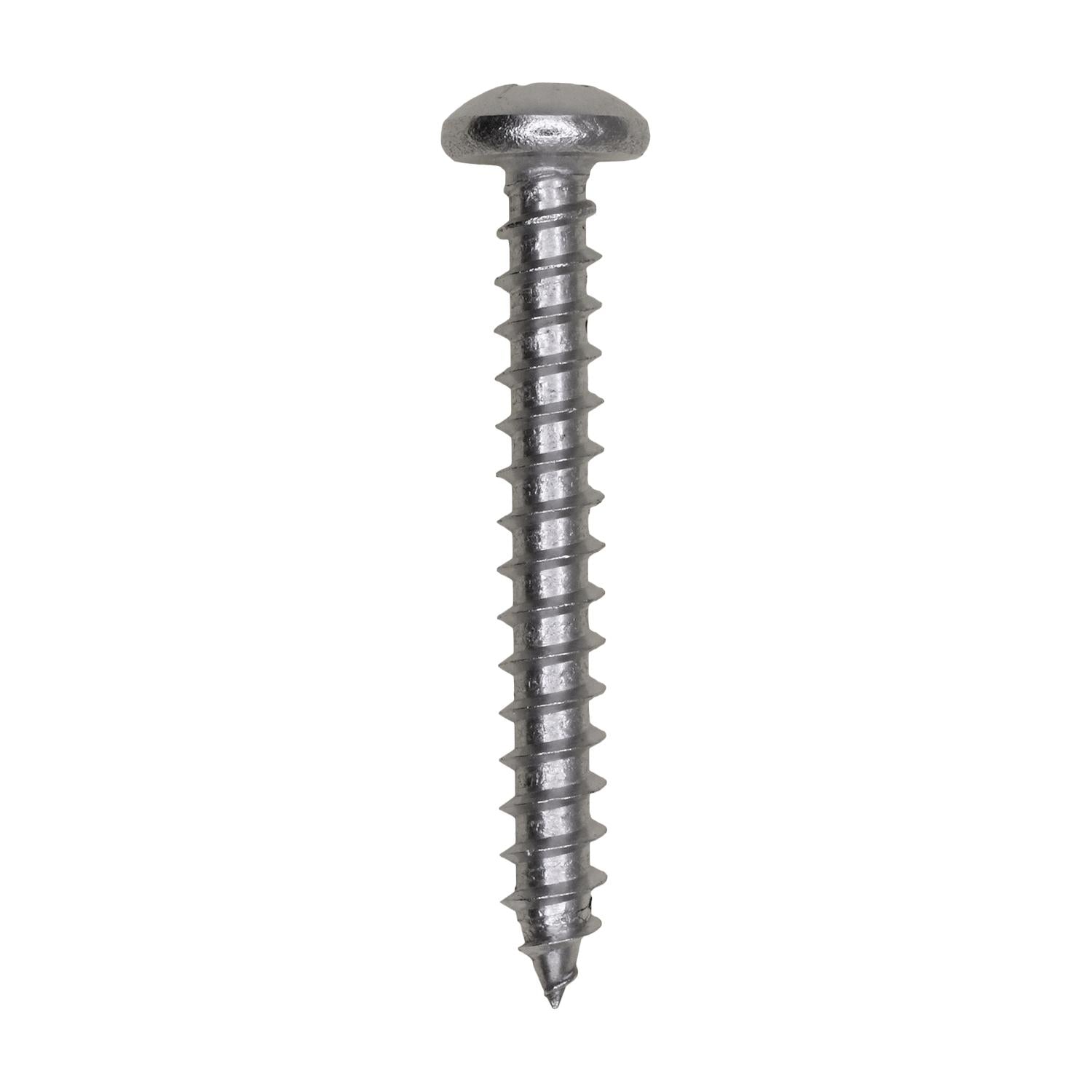 Auveco No. 13278 10 X 1-1/2" Phillips Pan Head Tapping Screw 18-8, Quantity - 25