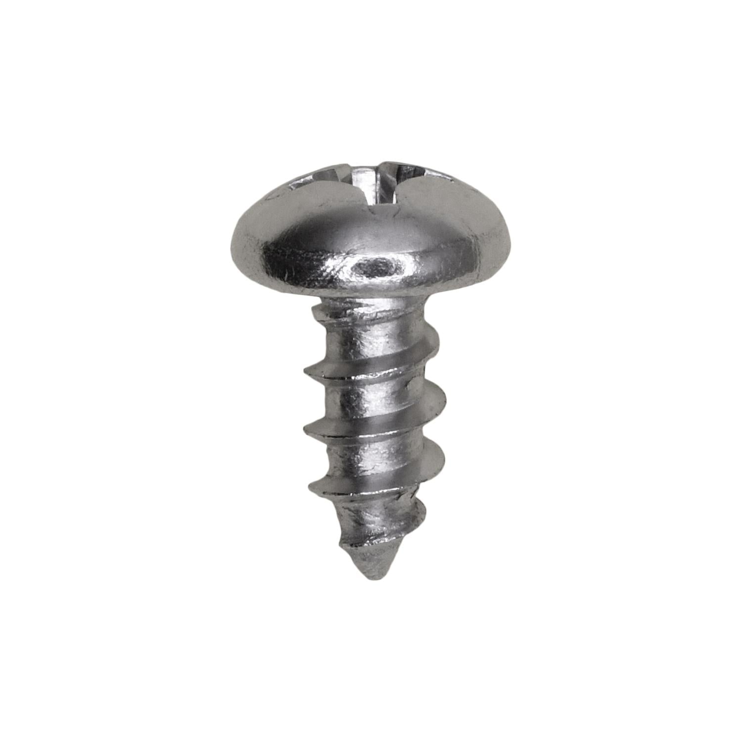 Auveco No. 13280 12 X 1/2" Phillips Pan Head Tapping Screw 18-8, Quantity - 50
