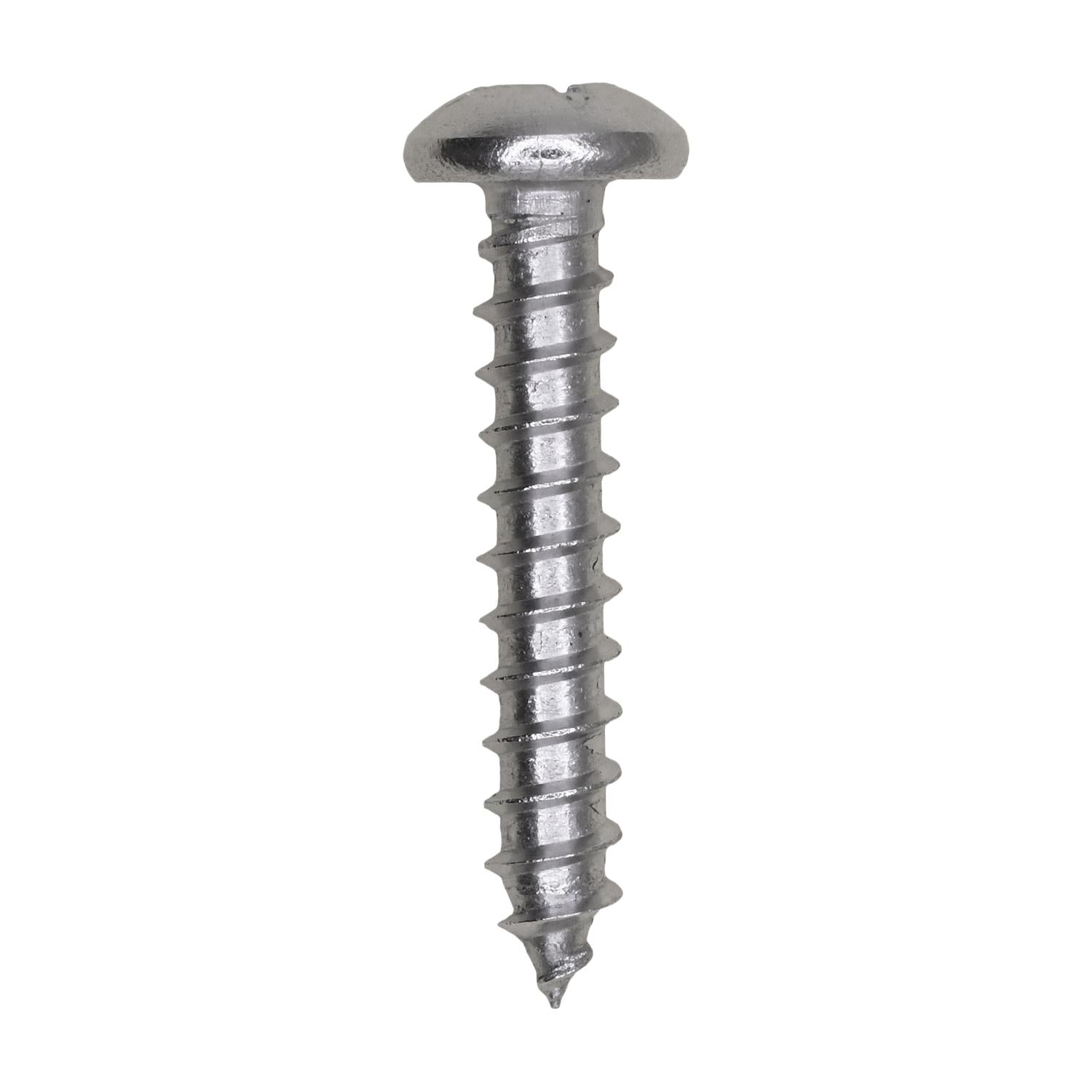 Auveco No. 13283 12 X 1-1/4" Phillips Pan Head Tapping Screw 18-8, Quantity - 25