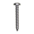 Auveco No. 13284 12 X 1-1/2" Phillips Pan Head Tapping Screw 18-8, Quantity - 25