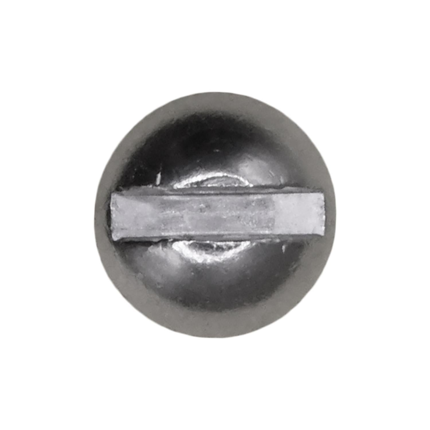 Auveco No. 13298 8-32 X 1/4" Slotted Round Head Machine Screw 18-8 Stainless Steel, Quantity - 100