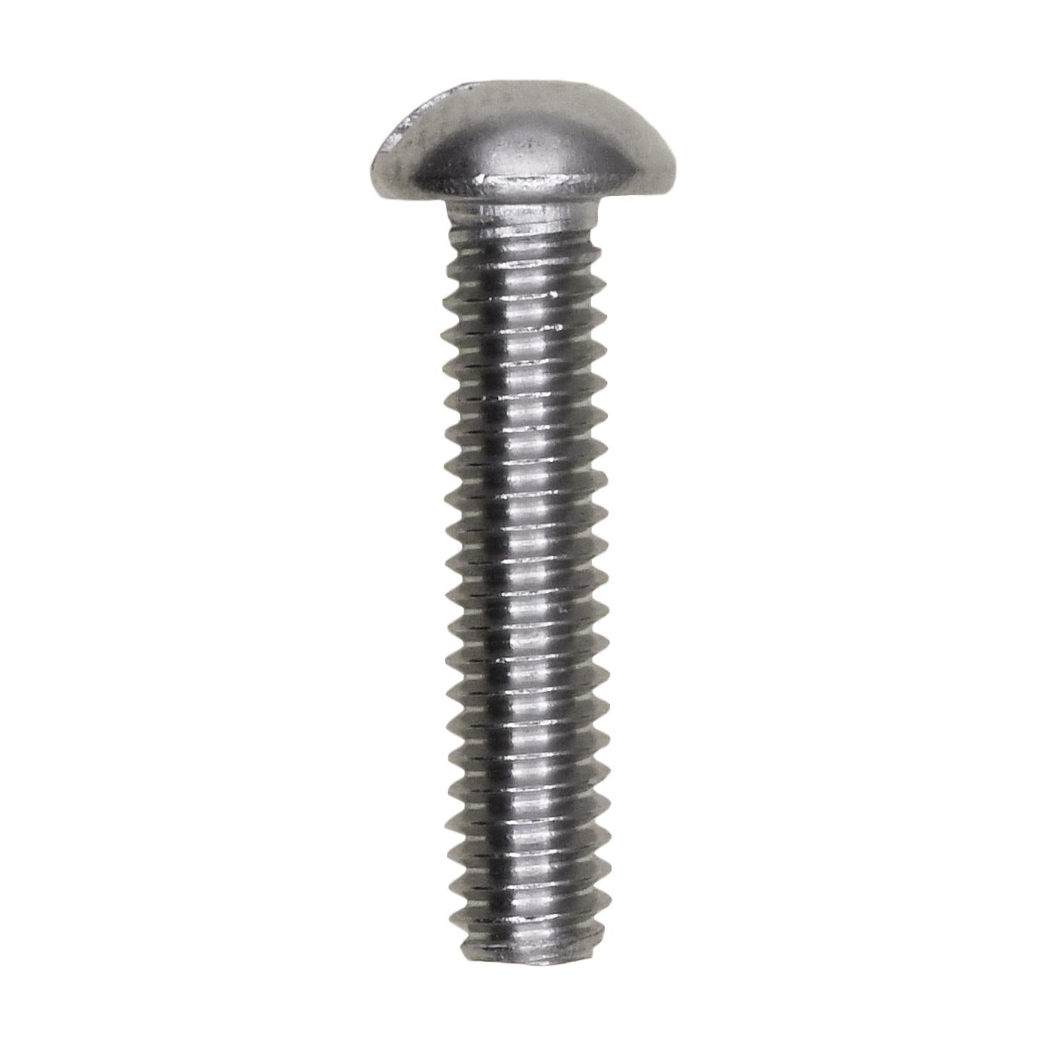 Auveco No. 13300 8-32 X 3/4" Slotted Rd. Head Machine Screw 18-8 Stainless Steel, Quantity - 100