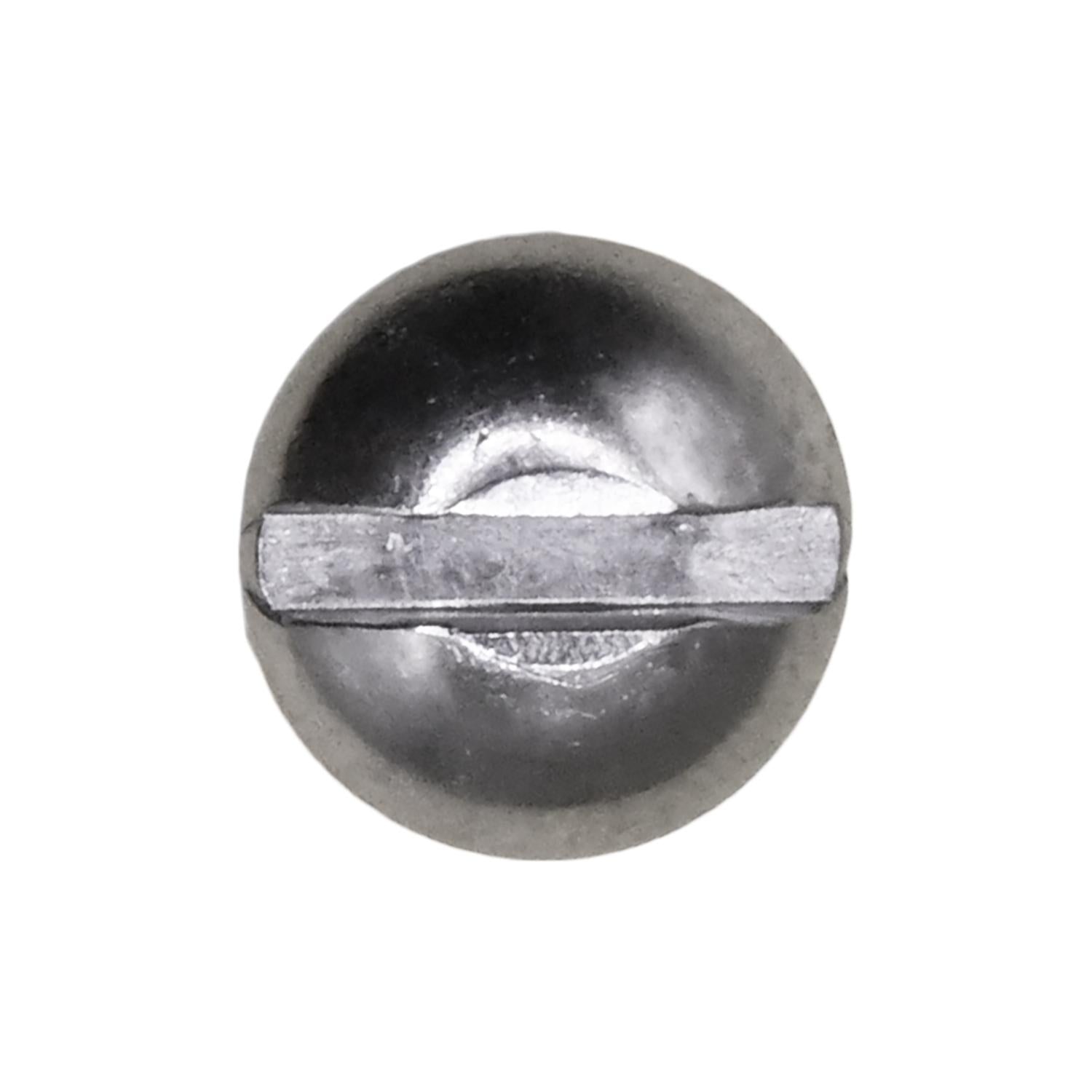 Auveco No. 13300 8-32 X 3/4" Slotted Rd. Head Machine Screw 18-8 Stainless Steel, Quantity - 100