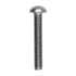 Auveco No. 13301 8-32 X 1" Slotted Rd. Head Machine Screw 18-8 Stainless Steel, Quantity - 100