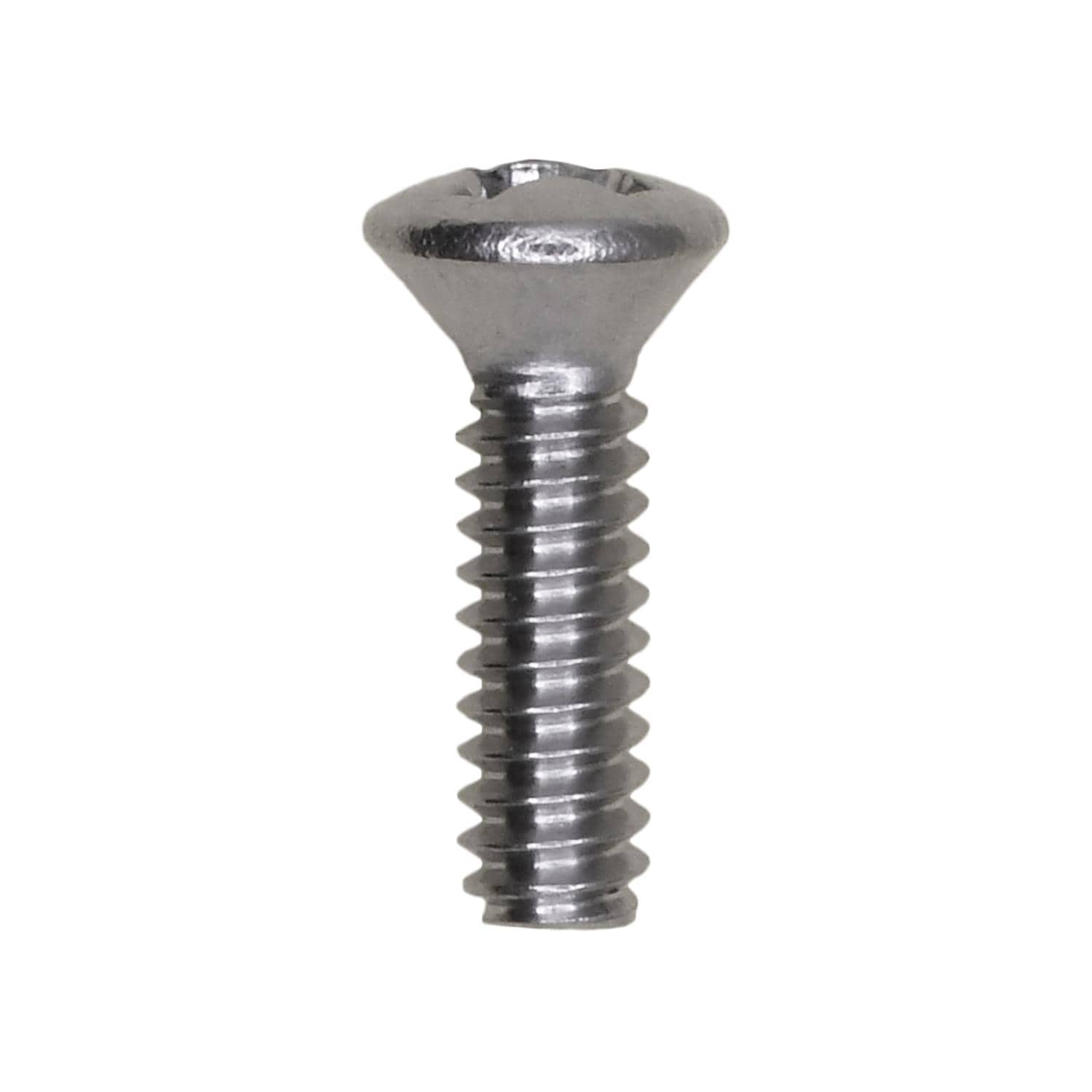 Auveco # 13322 6-32 X 1/2" Phillips Oval Head Machine Screw 18-8. Qty 100.