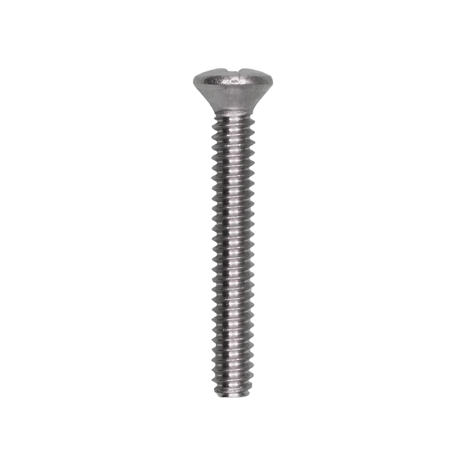 Auveco No. 13324 6-32 X 1" Phillips Oval Head Machine Screw 18-8, Quantity - 100
