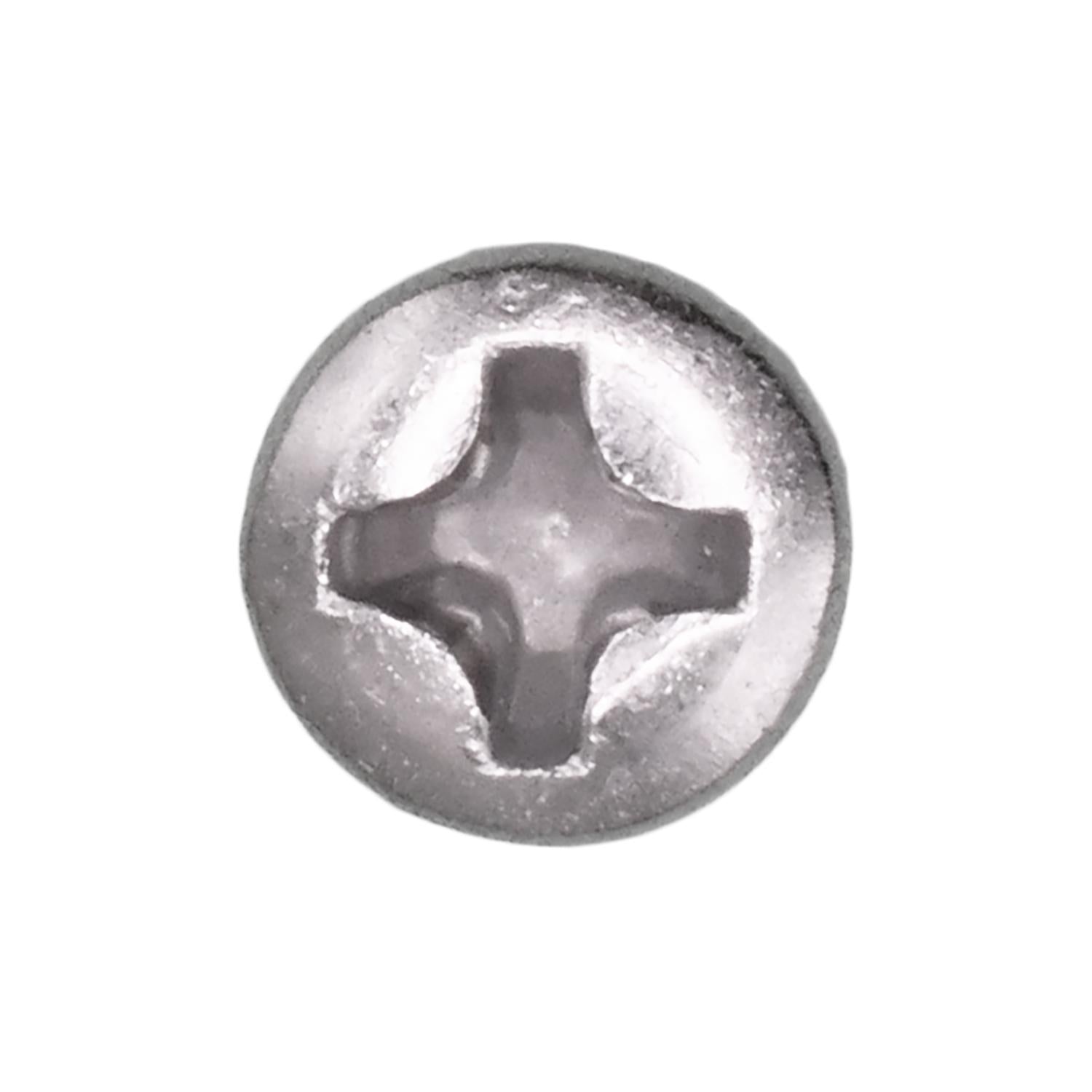 Auveco No. 13324 6-32 X 1" Phillips Oval Head Machine Screw 18-8, Quantity - 100