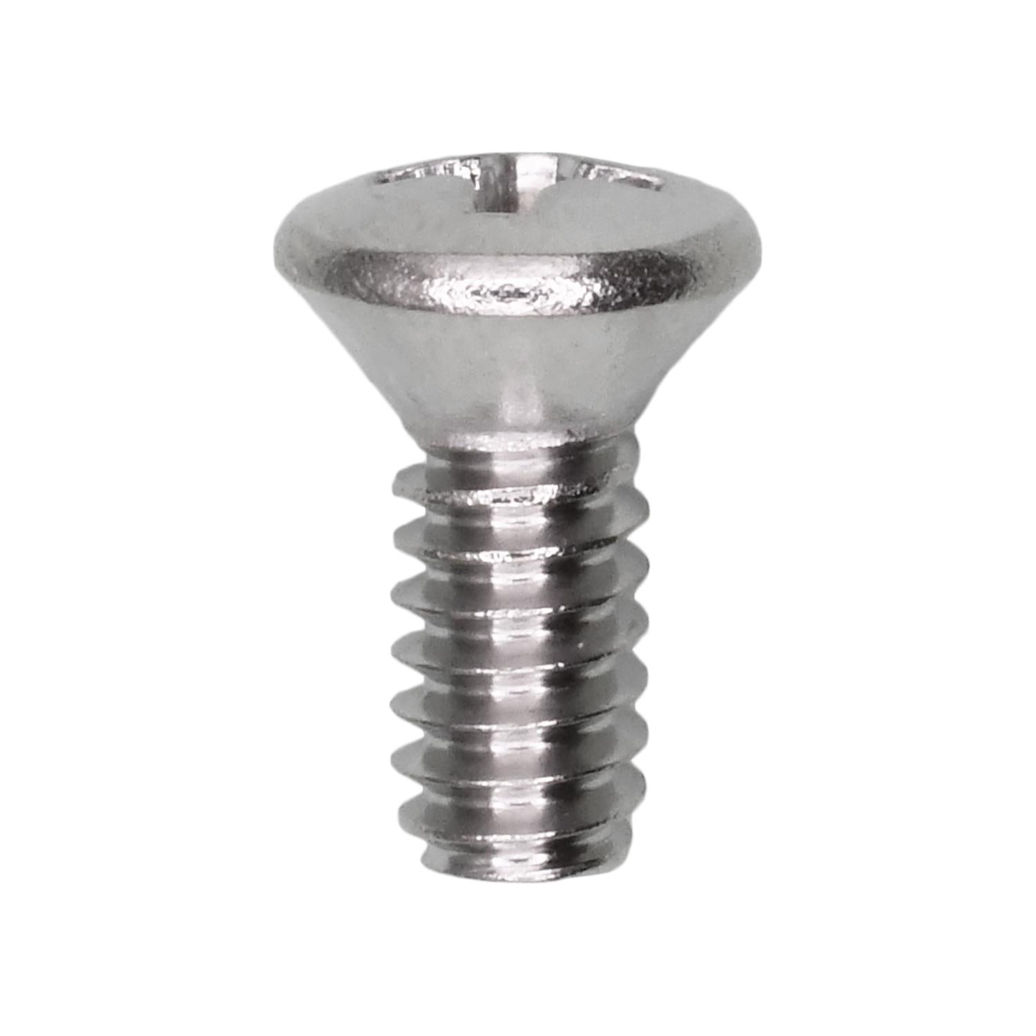 Auveco No. 13331 10-24 X 1/2" Phillips Oval Head Machine Screw 18-8, Quantity - 100