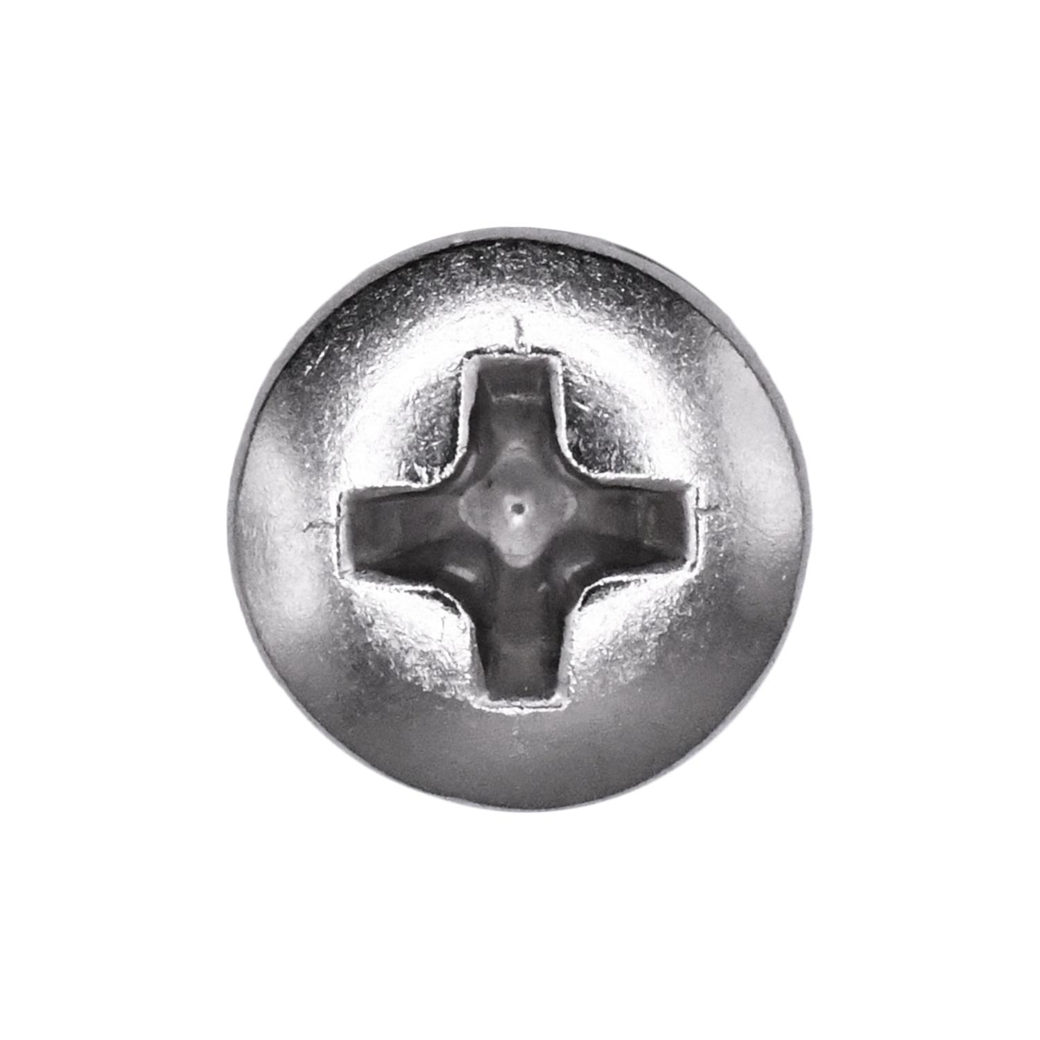 Auveco No. 13340 10-32 X 1-1/2" Phillips Oval Head Machine Screw 18-8, Quantity - 50