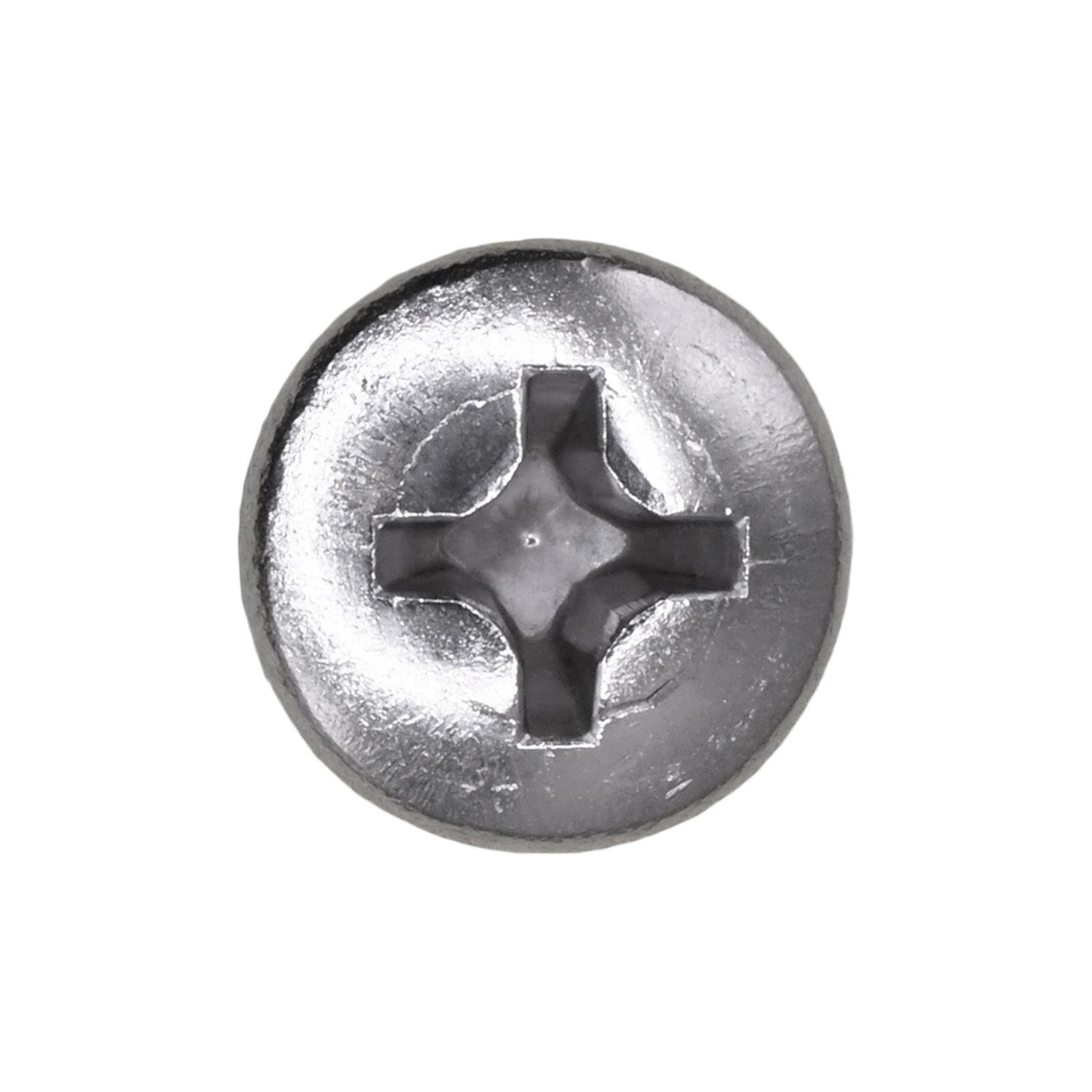 Auveco No. 13343 1/4"-20 X 1 Phillips Oval Head Machine Screw 18-8, Quantity - 25