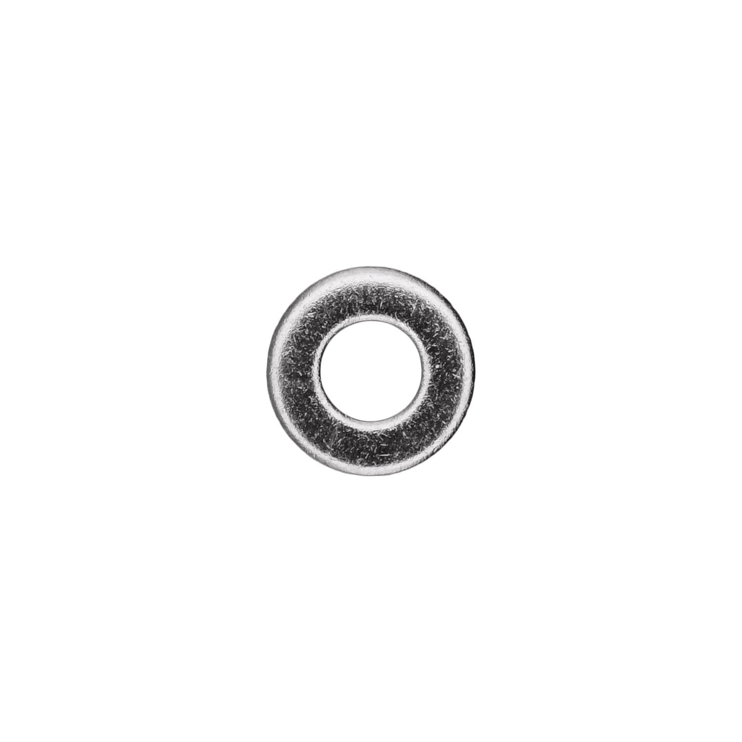 Auveco No. 13394 Number 10 Flat Washer 18-8 Stainless Steel, Quantity - 100