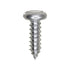 Auveco No. 1344 12 X 3/4" Slotted Pan Head Tapping Screw Zinc AB, Quantity - 100