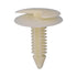 Auveco # 13461 Trim Panel Retainer White Nylon. Qty 25.