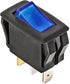 Auveco No. 13531 Illuminated Rocker Switch-Blue, Quantity - 1