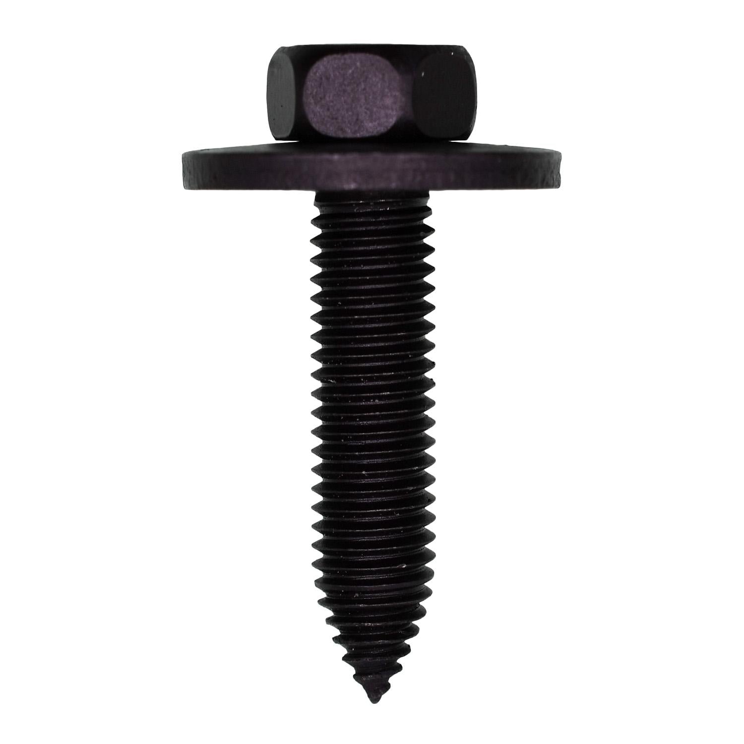 Auveco No. 13620 M10-1.5 X 45mm Metric Indented Hex SEMS Wa Hd, Quantity - 10