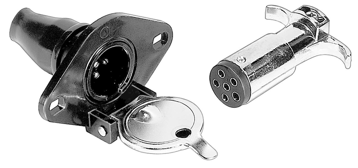 Auveco # 13636 Complete 6-Way Trailer Connector. Qty 1.