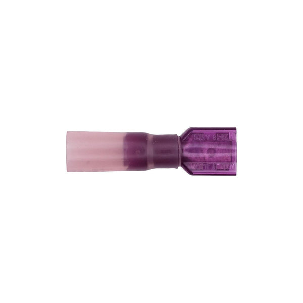 Auveco No. 13660 Krimp And Seal Terminal .250 Stud 22-18 Gauge Female, Quantity - 10