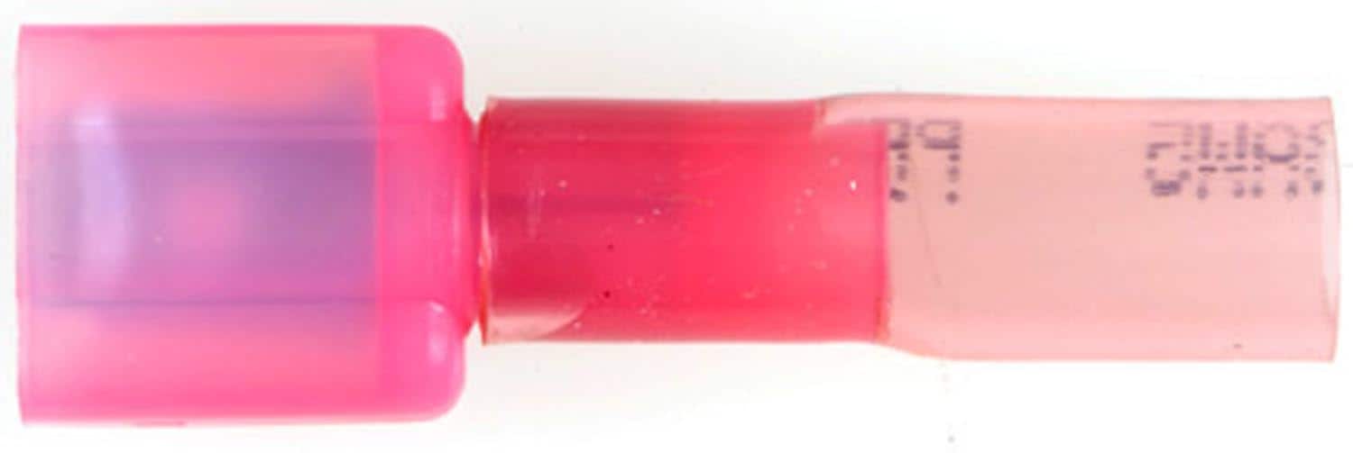 Auveco No. 13661 Krimp And Seal Terminal .250 Stud 22-18 Gauge Male, Quantity - 10