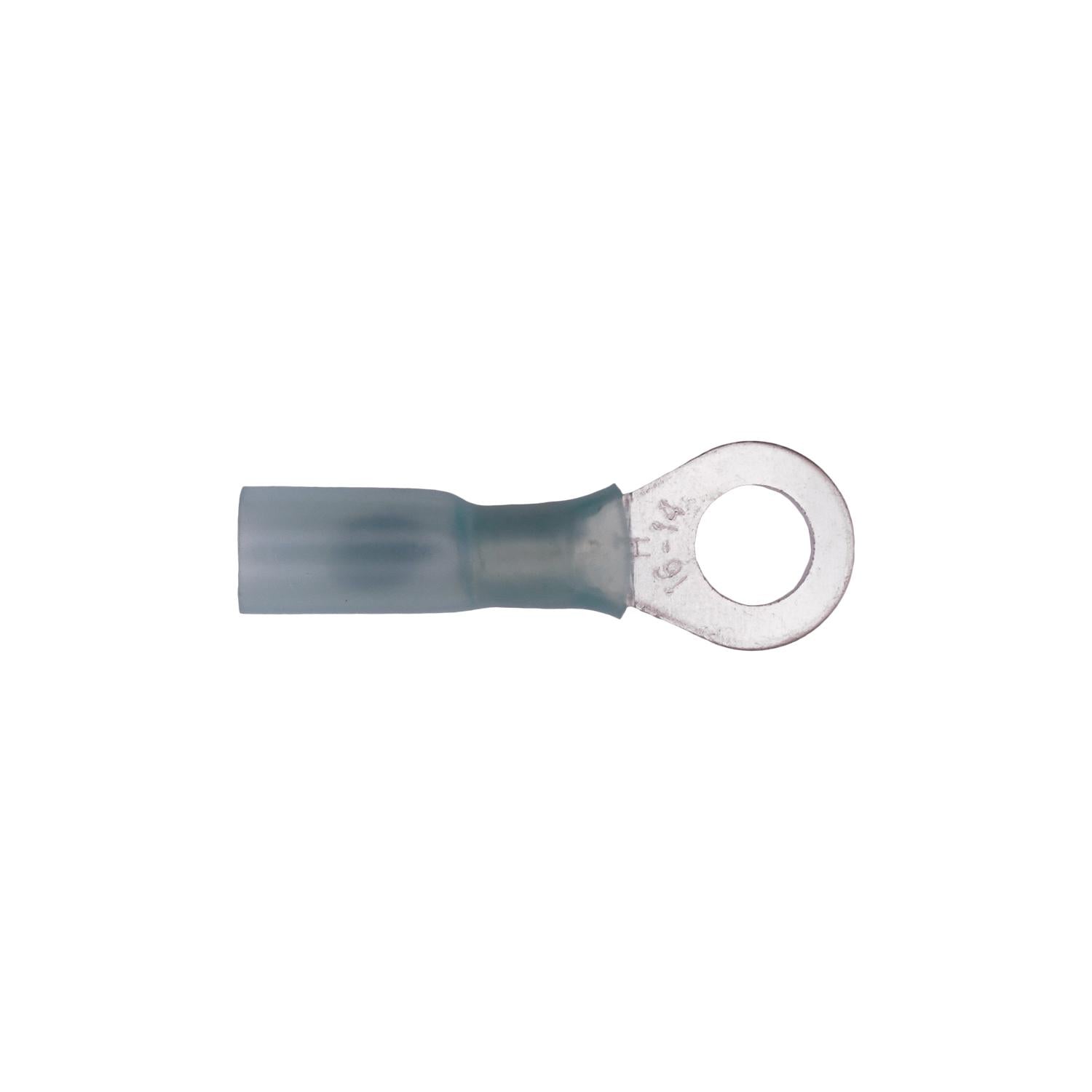 Auveco No. 13664 Krimp And Seal Terminal 1/4" Stud 16-14 Gauge, Quantity - 10