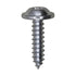 Auveco No. 13709 #10 X 3/4" Phillips Flat Top Washer Head Tapping Screw 15/32" Diameter, Quantity - 50