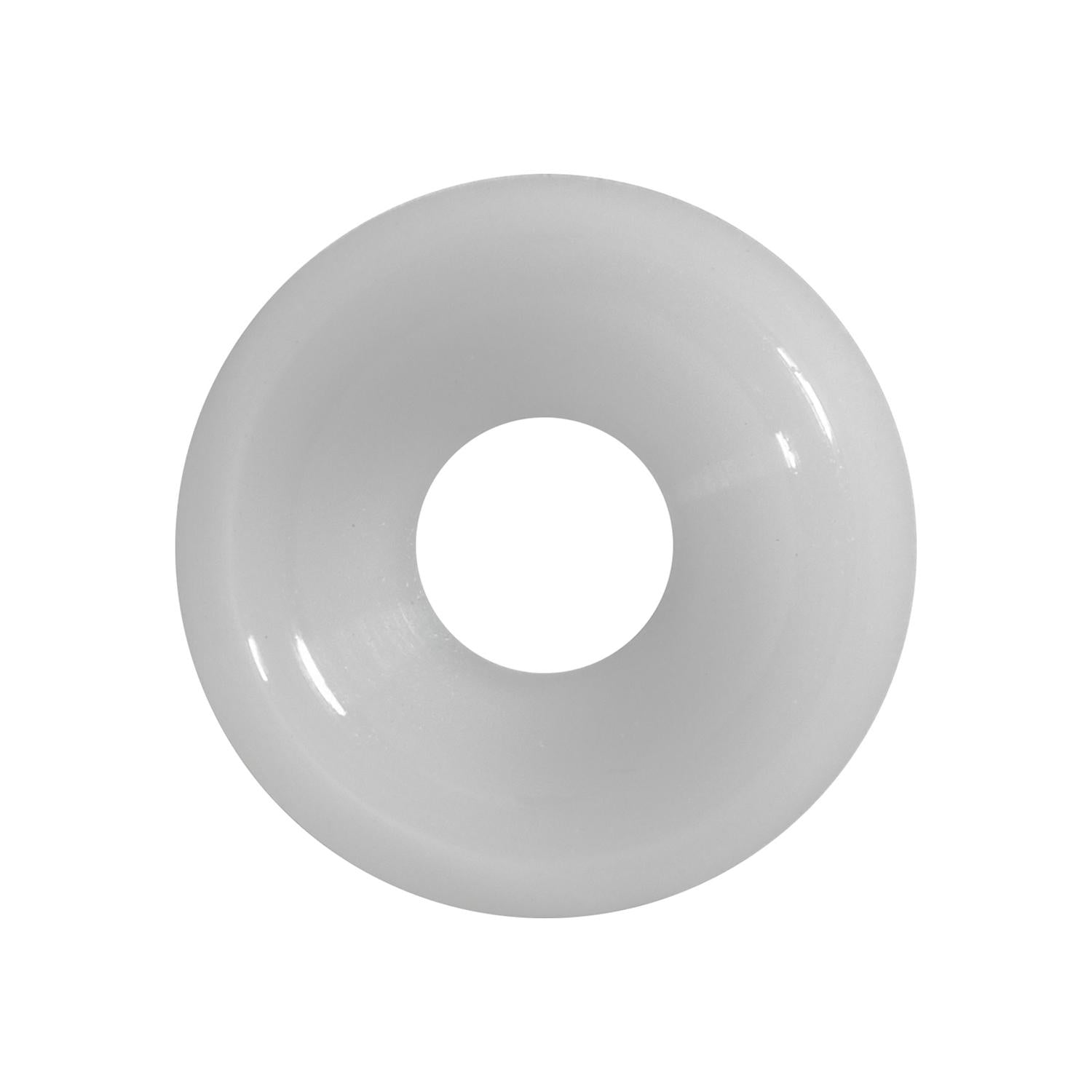 Auveco # 13718 #8 Nylon Finishing Washer - Natural. Qty 50.
