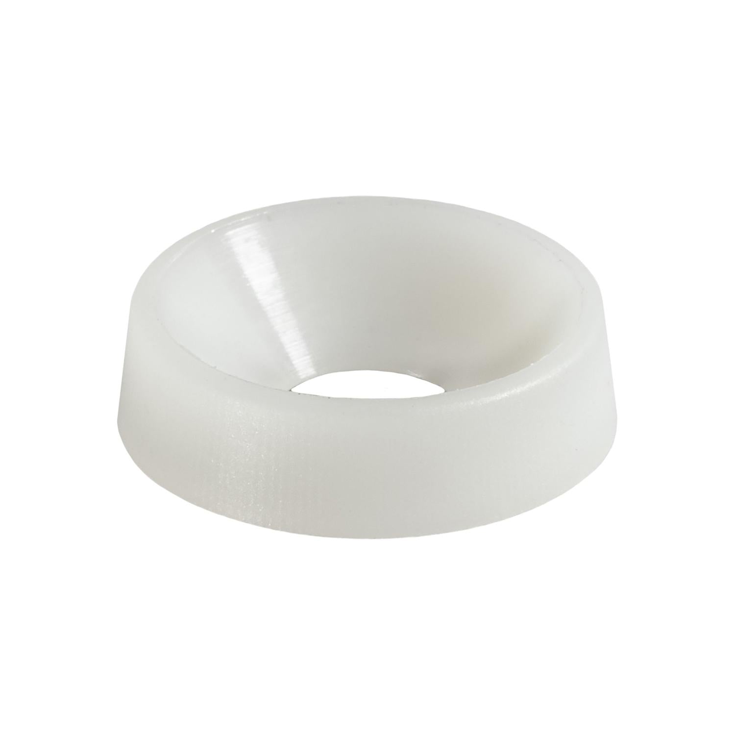 Auveco # 13724 #14 Nylon Finishing Washer - Natural. Qty 50.