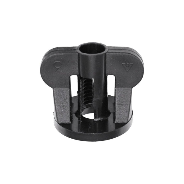 Auveco No. 13856 Nylon Rear Speaker Nut M6-1.0 Thread, Quantity - 25