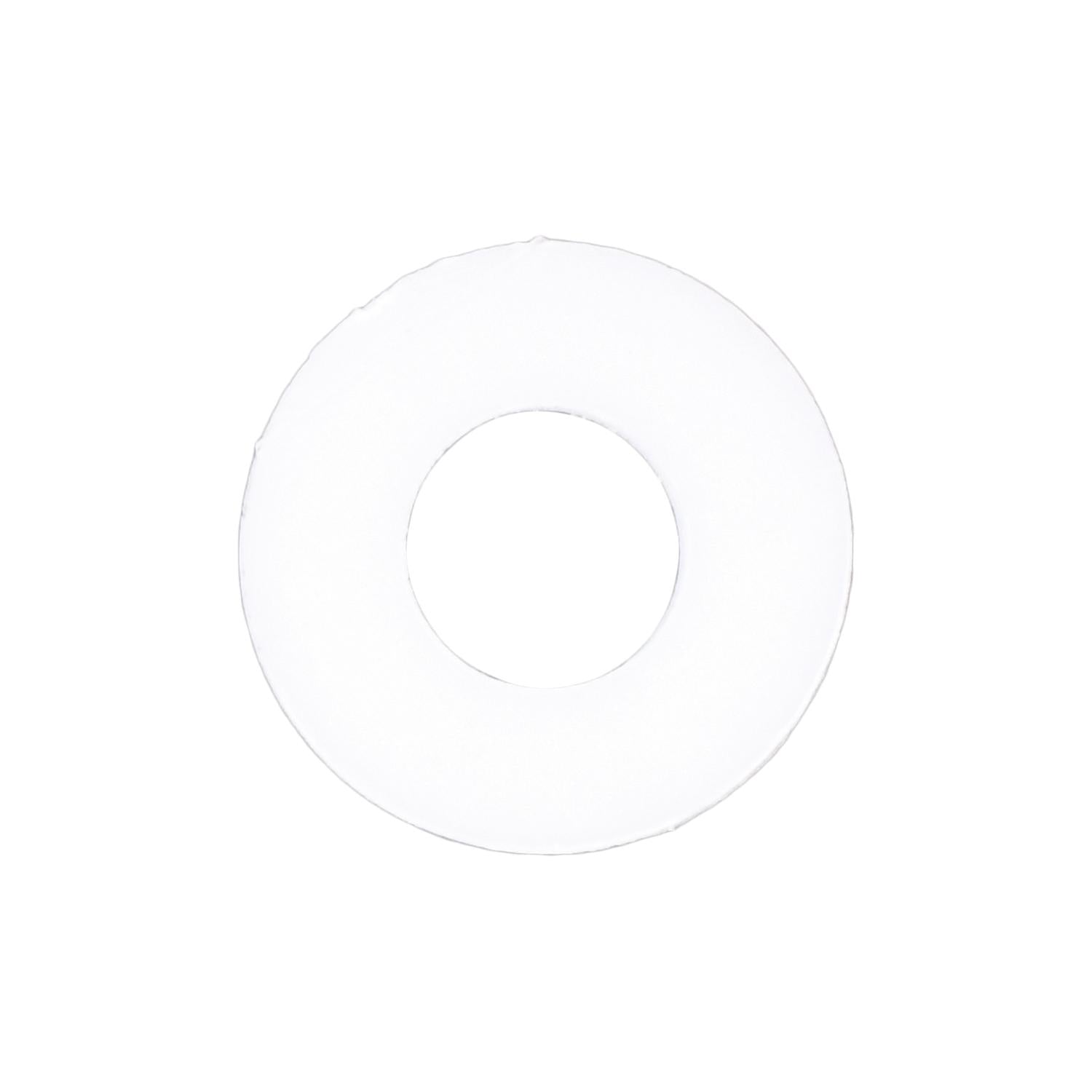Auveco # 13897 Nylon Flat Washer 1/8" Bolt .200 Inside Diameter .062 Thick. Qty 100.