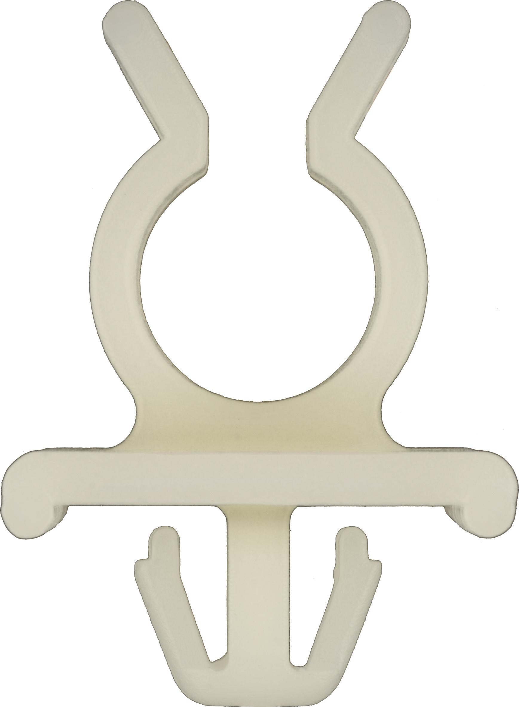 Auveco No. 14345 NissanHood Prop Rod Clip Holds 10mm Rod, Quantity - 10