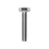Auveco No. 14401 Din 933 4 X 20mm Cap Screw Zinc, Quantity - 50