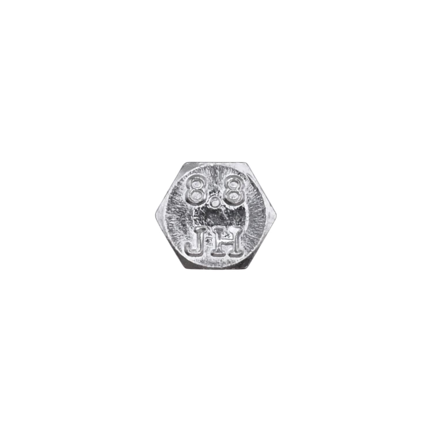 Auveco No. 14401 Din 933 4 X 20mm Cap Screw Zinc, Quantity - 50