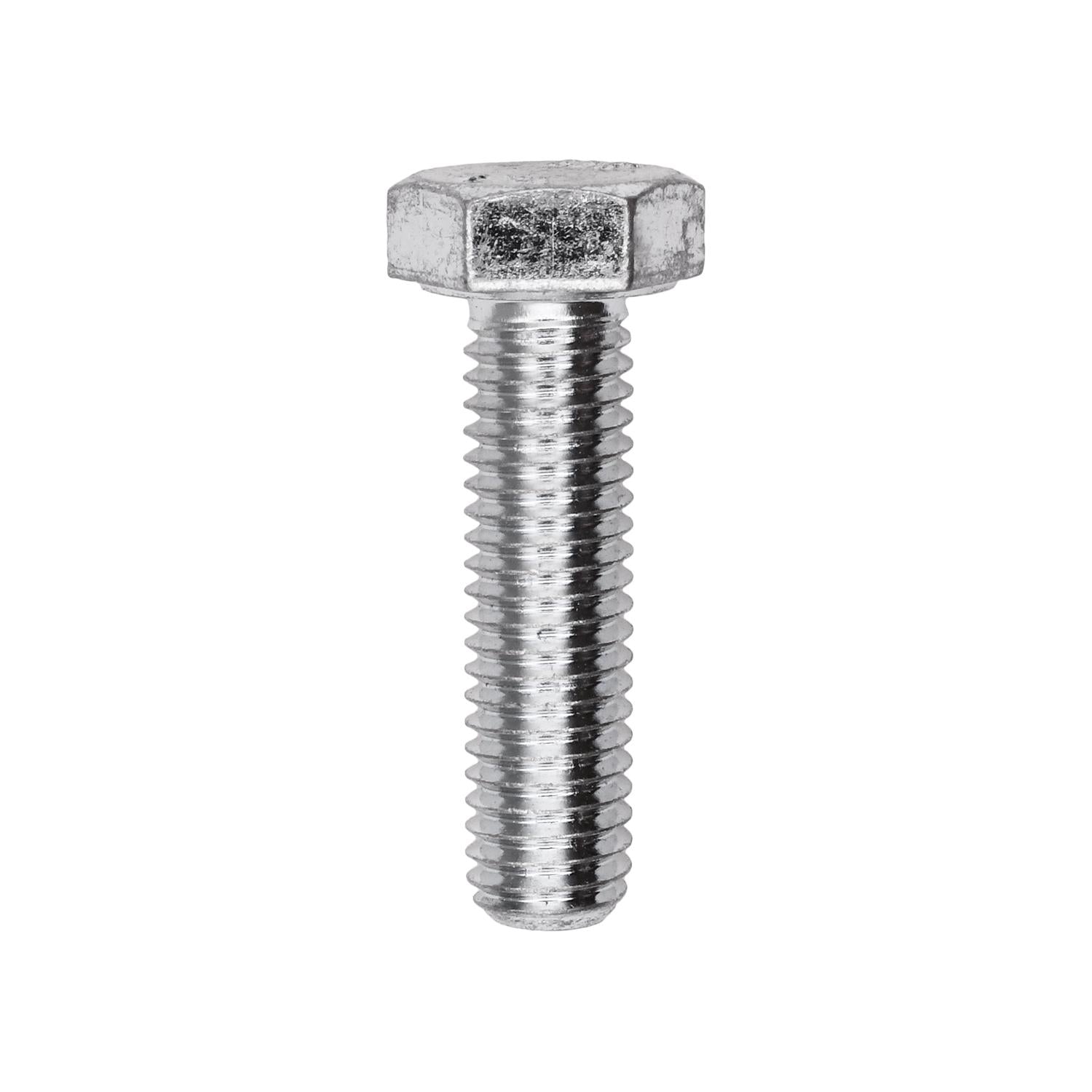 Auveco No. 14422 Din 933 8mm X 30mm Cap Screw Zinc Grade 8.8, Quantity - 25