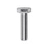 Auveco No. 14422 Din 933 8mm X 30mm Cap Screw Zinc Grade 8.8, Quantity - 25
