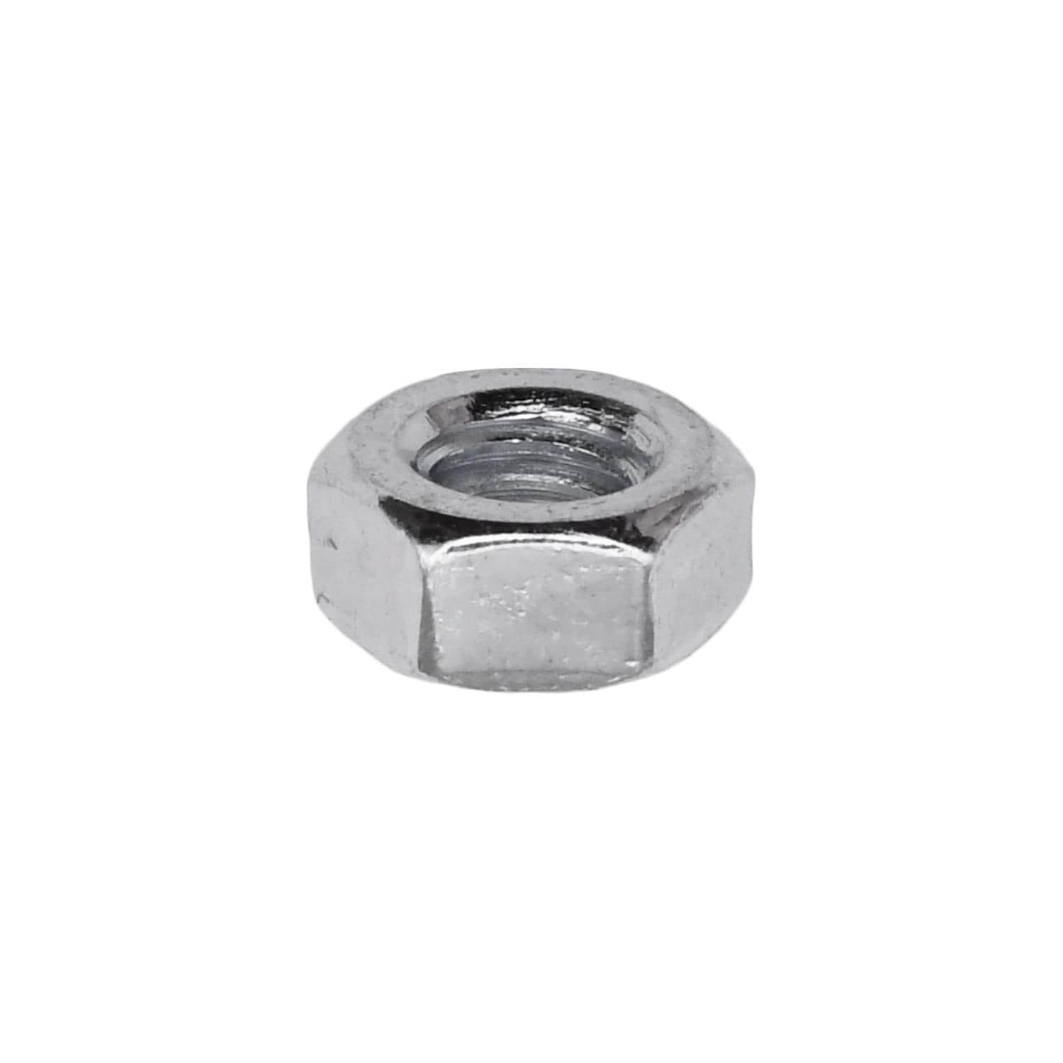 Auveco No. 14450 6mm-1.0 Din 934 Hex Nut - Zinc, Quantity - 100