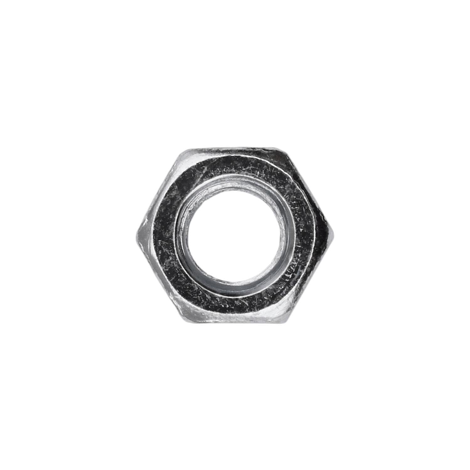 Auveco No. 14452 8mm-1.25 Din 934 Hex Nut - Zinc, Quantity - 100
