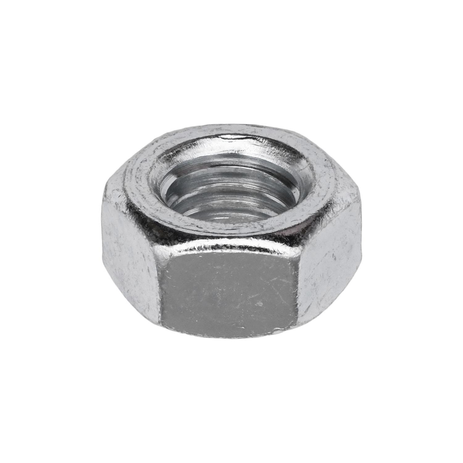 Auveco No. 14455 12mm-1.75 Din 934 Hex Nut - Zinc, Quantity - 25