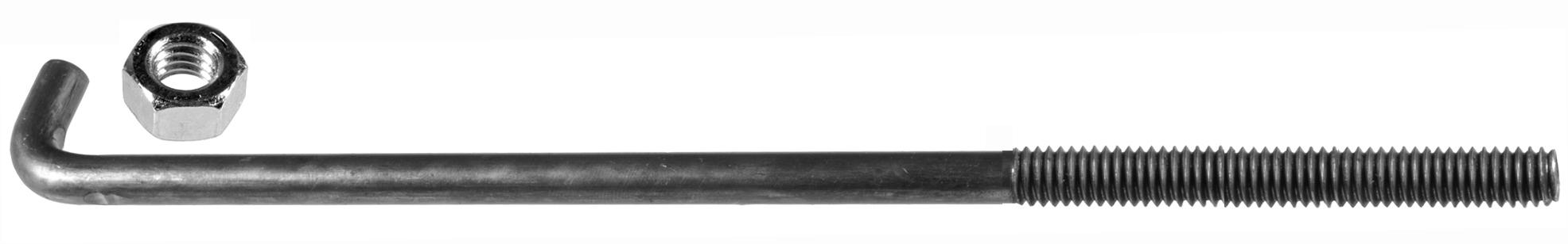 Auveco # 14461 1/4"-20 X 7" Battery Hold Down Bolt With Nut. Plain. Qty 10.