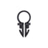 Auveco No. 14530 Routing Clip-3/8", Quantity - 25